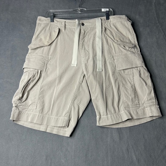 Polo Ralph Lauren Other - Polo Ralph Lauren Cargo Shorts Casual Outdoor Striped Beige Mens Size 36X10